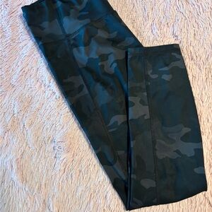 Woman Avía L 12-14 Camouflage Leggings#5